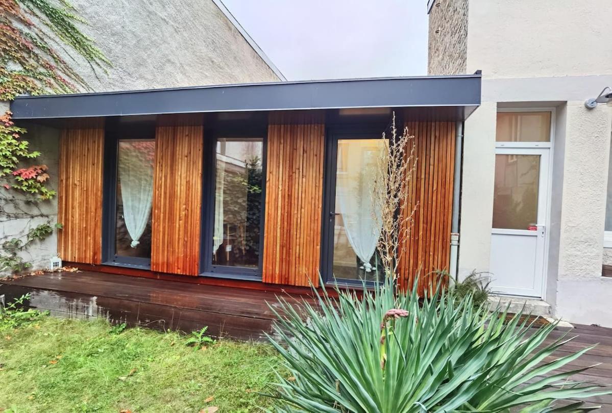 Maison de ville avec terrasse et jardin Reims Extérieur photo